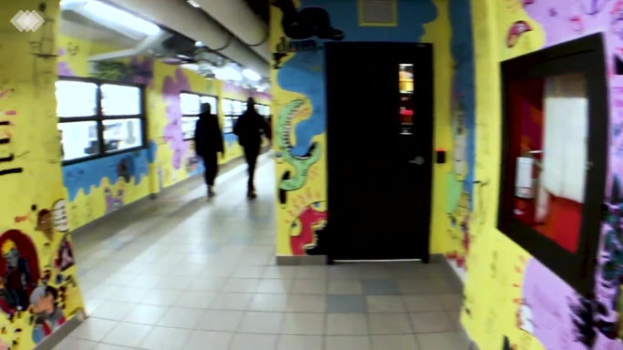 The graffiti Alley- Sheridan College